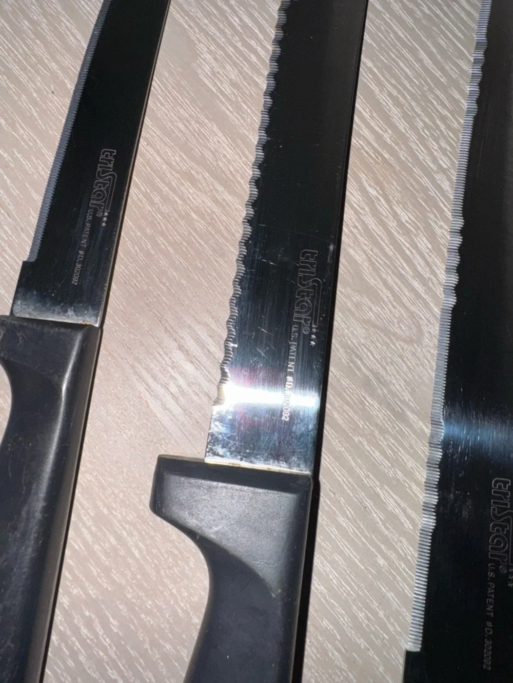 Tri Star knives Set of 4